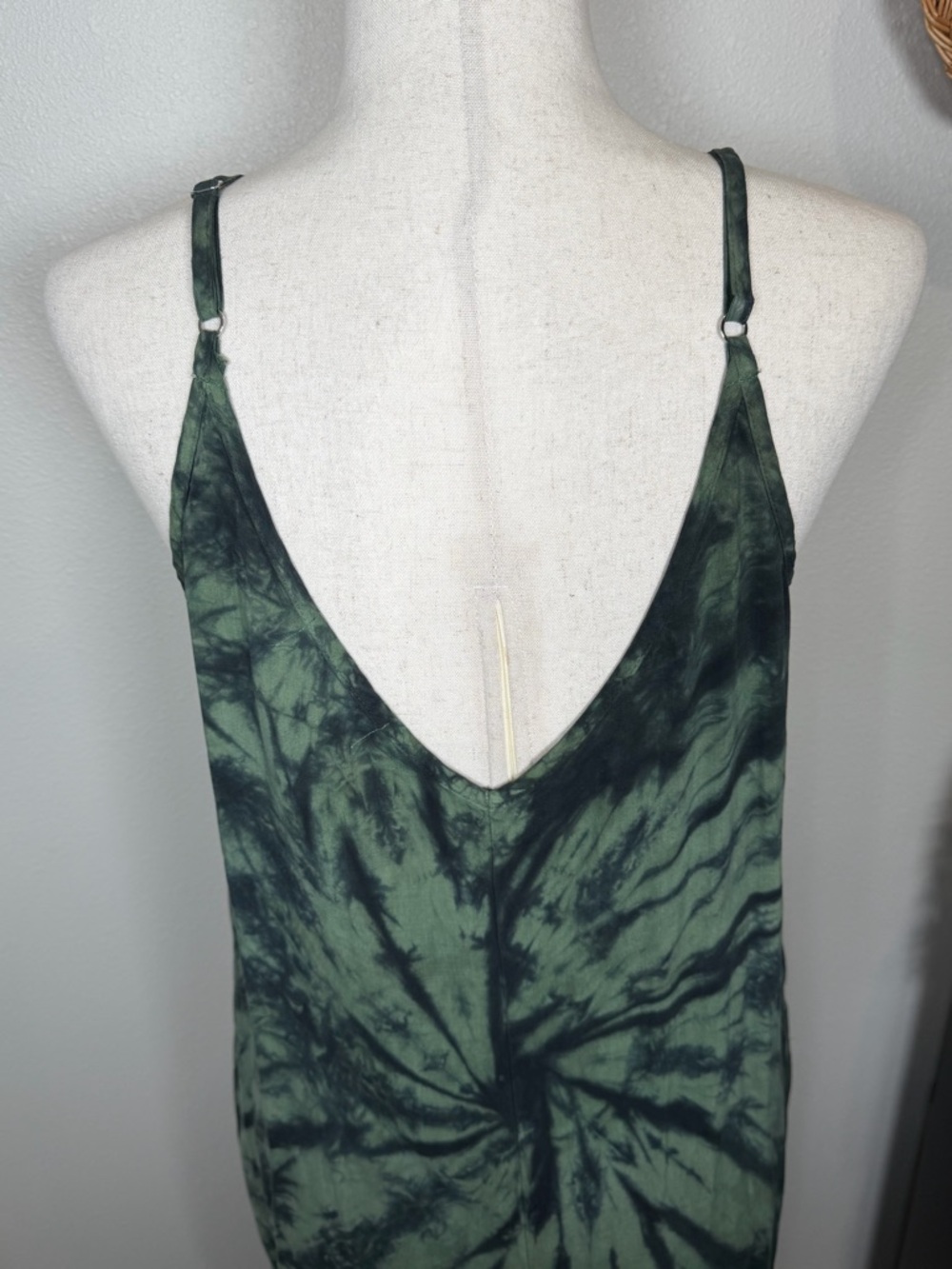 cloth & stone Green and Black Tie-Dye Jumpsuit - Picture 6 of 16
